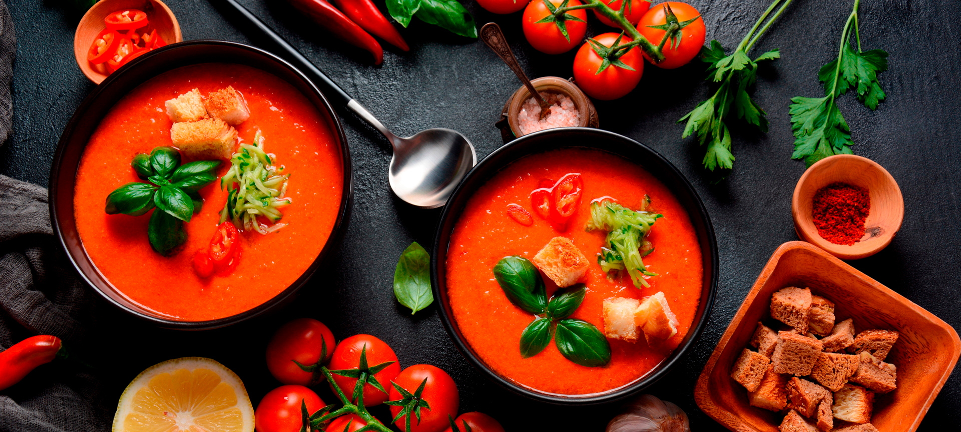 Gazpacho cups Gazpacho cups