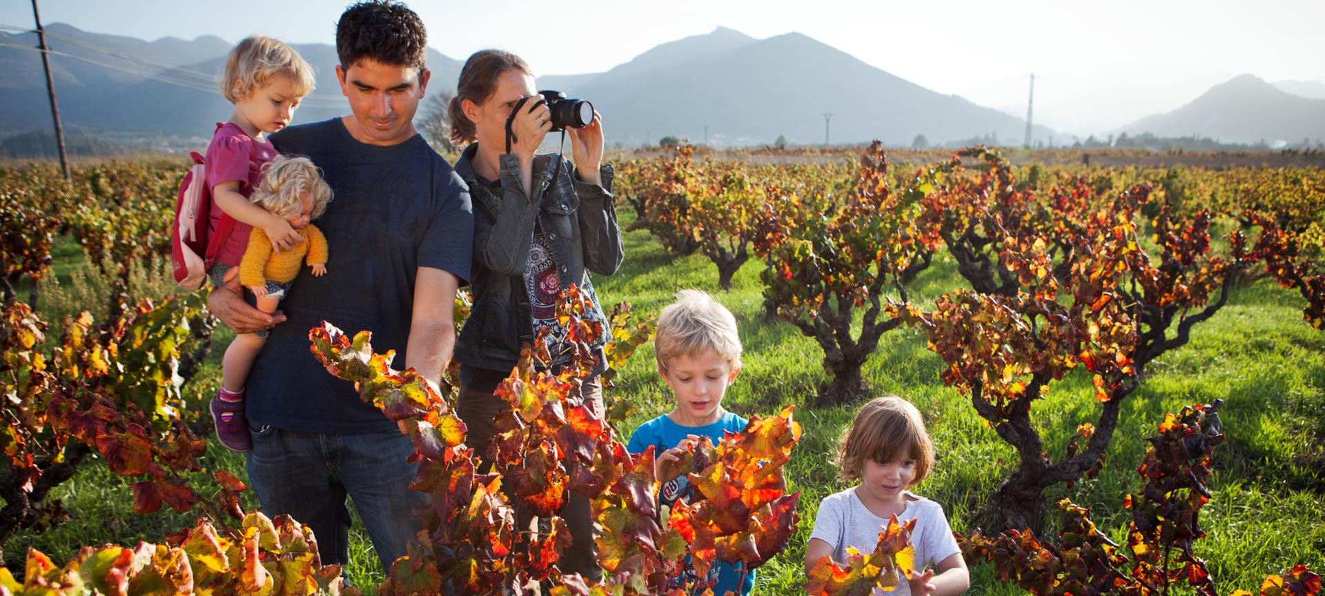 Visita familiar a una bodega de la Ruta del Vino de Alicante