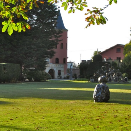 Jardín de la Fundación Museo Evaristo Valle en Gijón, Asturias