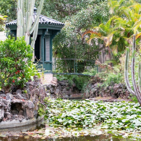 Jardín de la Marquesa de Arucas en Gran Canaria, Islas Canarias