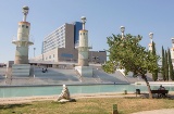 Parque de la España Industrial en Barcelona, Cataluña