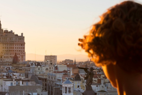 Terraza del Círculo de Bellas Artes en Madrid