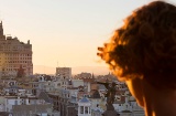 Dachterrasse des Kreises der Schönen Künste in Madrid