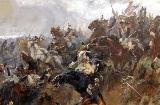 Le ravin de Waterloo.  Détail. Musée municipal Ulpiano Checa