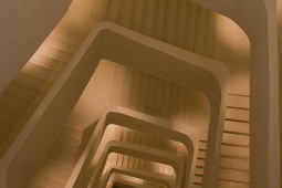 Escalera Caixaforum Madrid