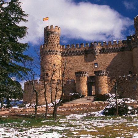 Castillo de Manzanares el Real. Madrid