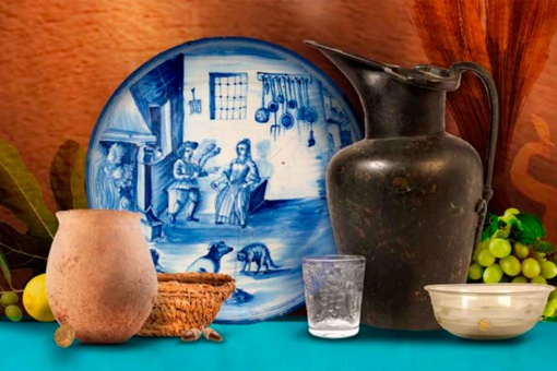 Esposizione «Convivium. Archeologia della Dieta Mediterranea» © Museo Archeologico Nazionale