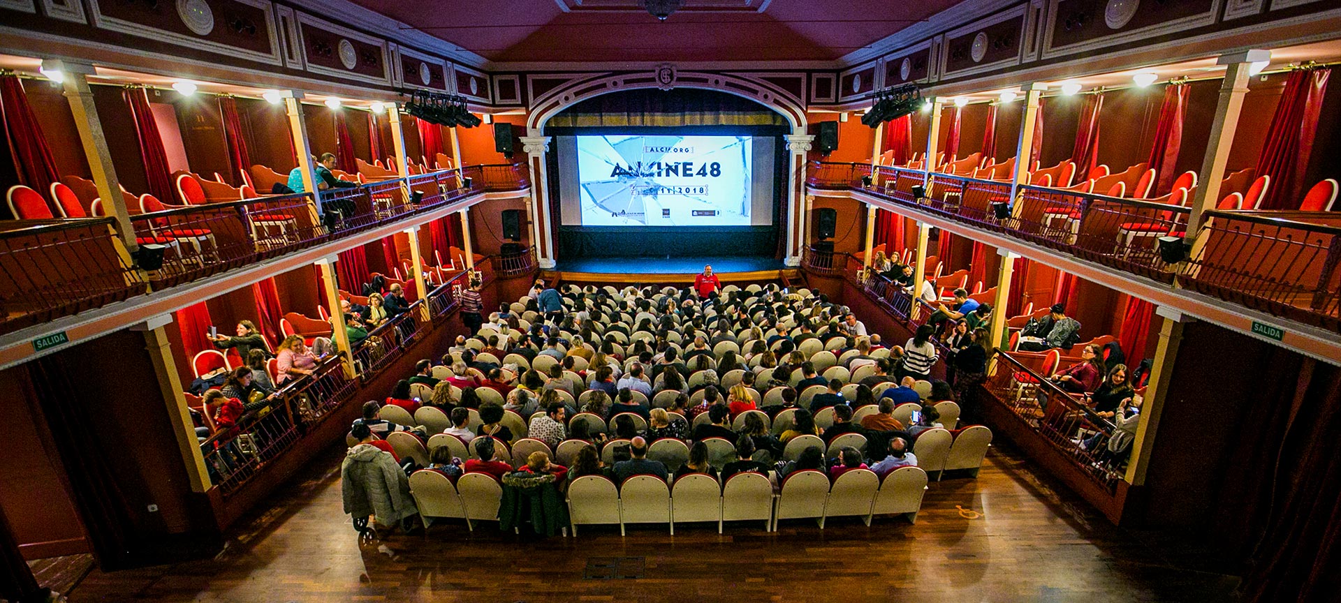 Alcine Film Festival in Alcalá de Henares. Comunidad de Madrid