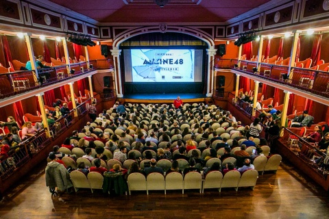 Festival de Cinema Alcine, em Alcalá de Henares. Comunidade de Madri