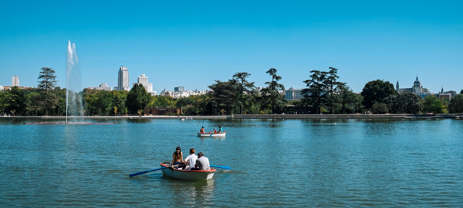 Lago de la Casa de Campo de Madrid Lago de la Casa de Campo de Madrid
