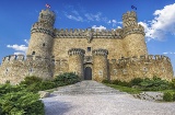 Château de Manzanares el Real (région de Madrid)