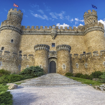Castello di Manzanares El Real (Comunità di Madrid)