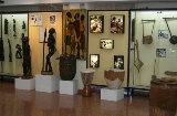 Sala interna do Museu Africano. Madri