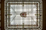 Verrière supérieure de la cour centrale. Musée géominier