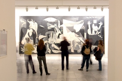 Quadro Guernica di Picasso, Museo Nazionale Centro d