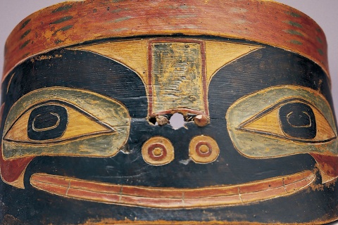 Barbote Tlingit. Museo dell'America