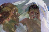 „Saliendo del baño“, Joaquín Sorolla. Sorolla-Museum in Madrid