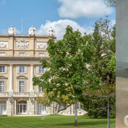 Gärten des Palasts von Liria und Goyas Porträt der Herzogin von Alba