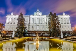 Exterior of the Royal Palace in Madrid