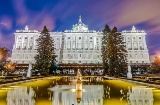 Außenansicht des Königspalast von Madrid