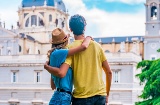 Pareja en Madrid