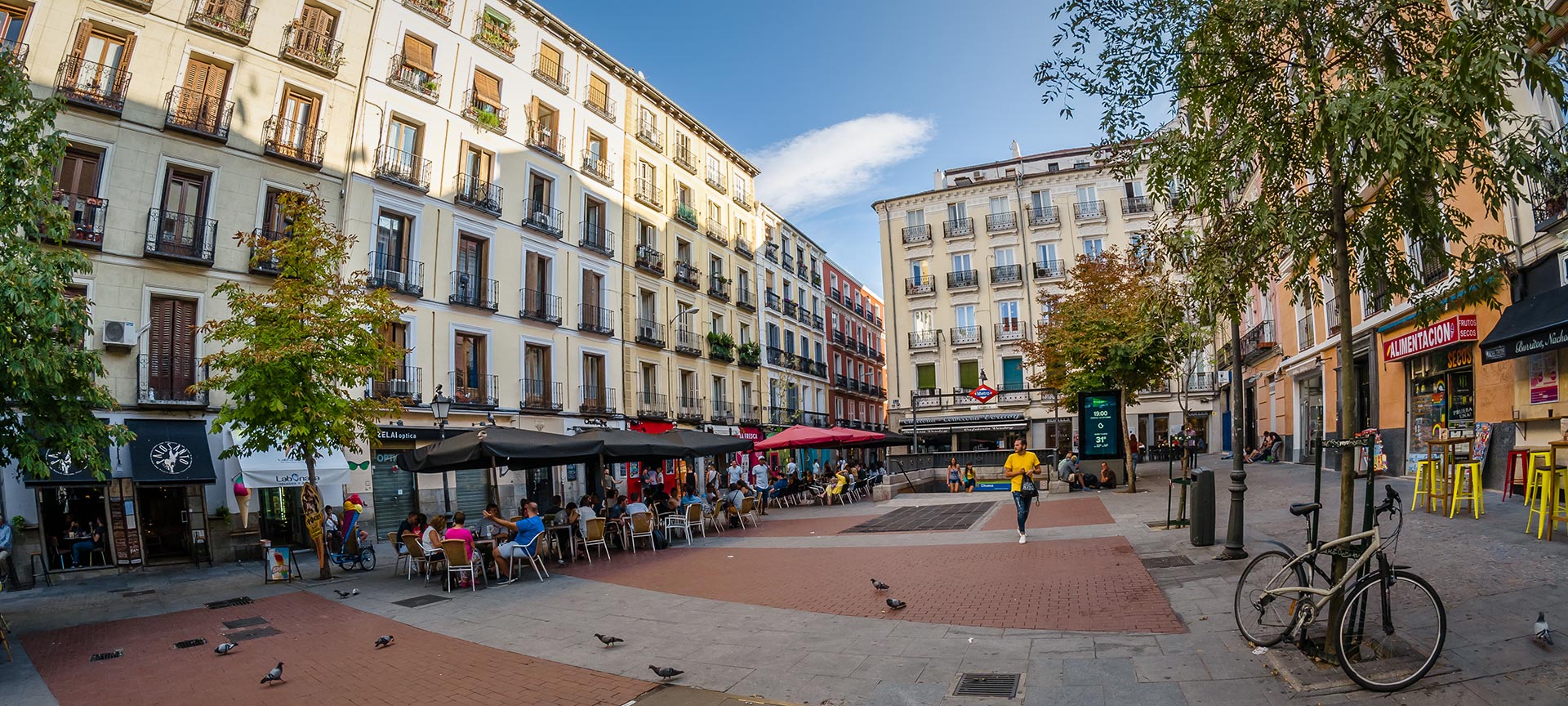 Plaza de Chueca square. Madrid Plaza de Chueca square. Madrid