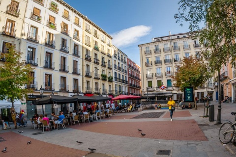 Chueca square. Madrid