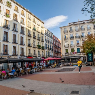 Plaza de Chueca. Madryt