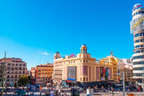 Plaza de Callao en Madrid