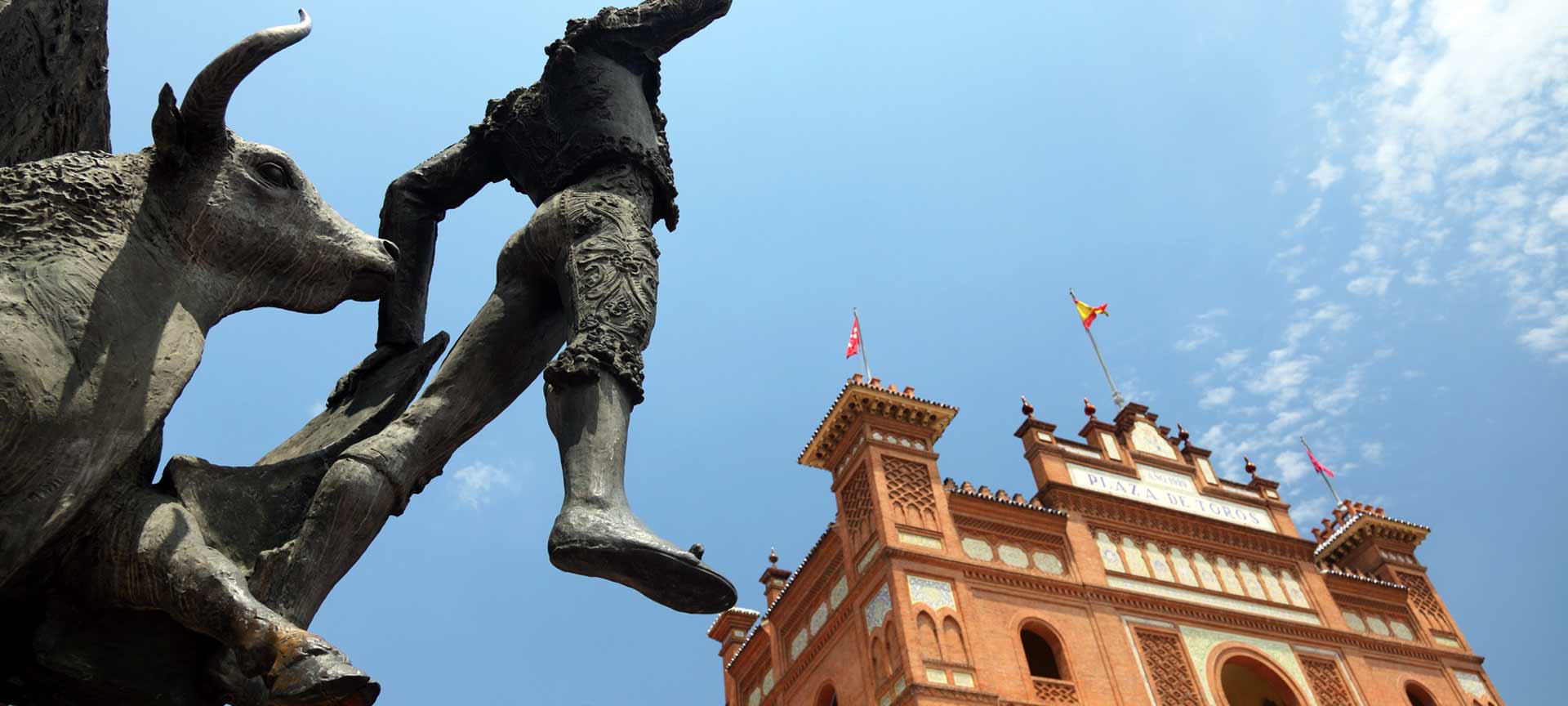 Exterior of Las Ventas Bullring in Madrid