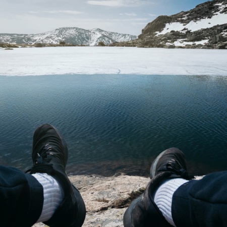 Laguna de Peñalara im Nationalpark Guadarrama, Madrid