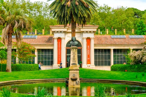 Villanueva pavilion at the Royal Botanical Garden, Madrid