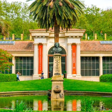 Villanueva pavilion at the Royal Botanical Garden, Madrid