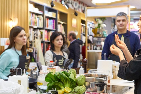 Atelier de cuisine au Gastrofestival de Madrid