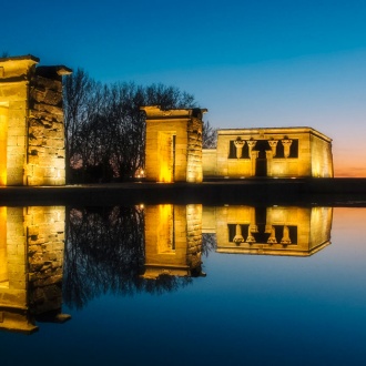 Templo de Debod en el Parque del Oeste