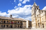 Town Hall and Church of La Magdalena in Torrelaguna (Region of Madrid)
