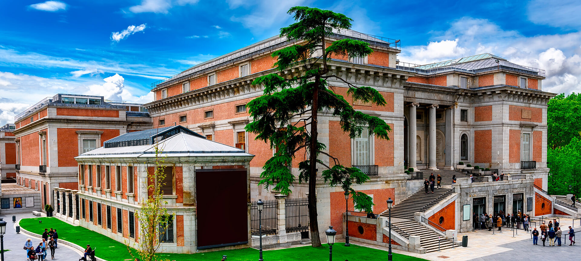 Blick auf das Prado-Museum