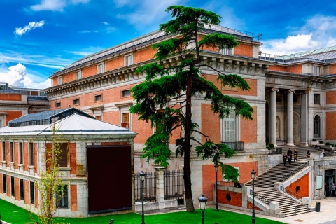 View of the Prado Museum