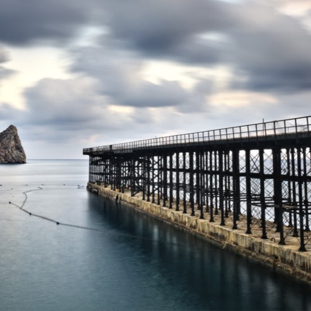 Hornillo Bridge in Águilas (Region of Murcia)