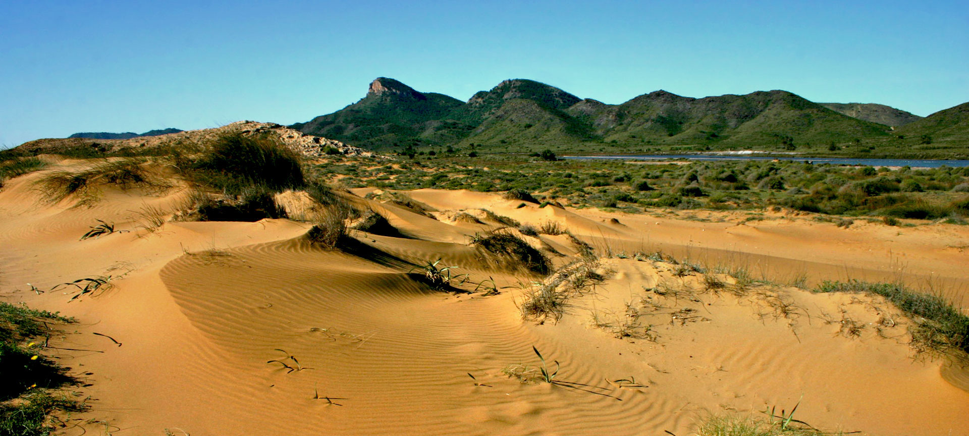 Dunes in Cabo de Palos