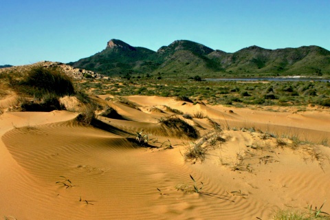 Wydmy w Cabo de Palos