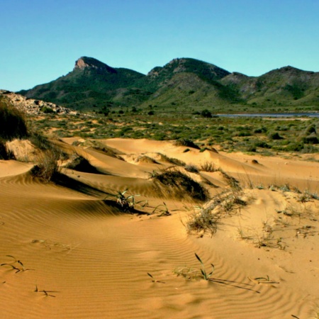 Dunas em Cabo de Palos