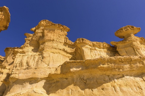 Erosiones de Bolnuevo, en Mazarrón (Murcia)