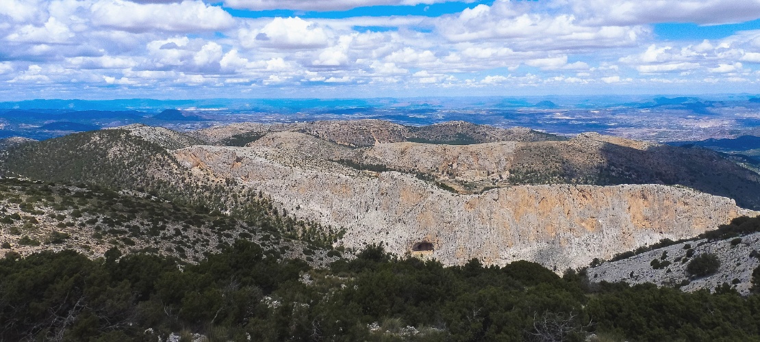 Views of the Sierra Espuña, Murcia