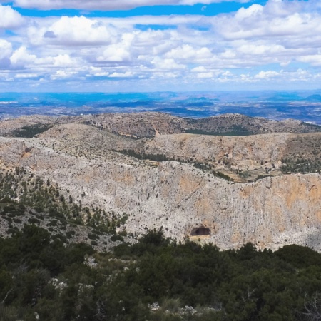 Widok na Sierra Espuña w Murcji