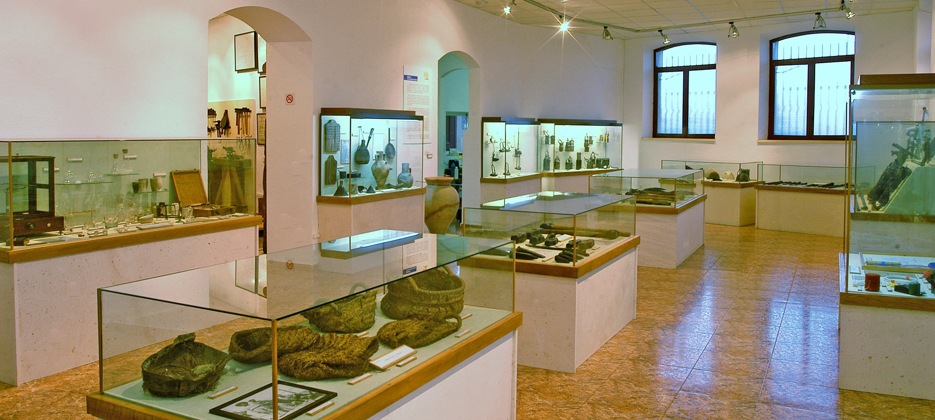 Bergbaumuseum La Unión. Innensaal. Murcia.