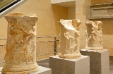 Détail de l’intérieur du musée du théâtre romain de Carthagène