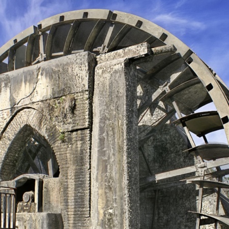 Rueda del Museo Etnológico de Tradiciones, Costumbres y Artes Populares de la Huerta de Murcia
