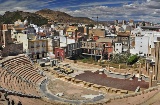 Teatro Romano con Cartagena sullo sfondo