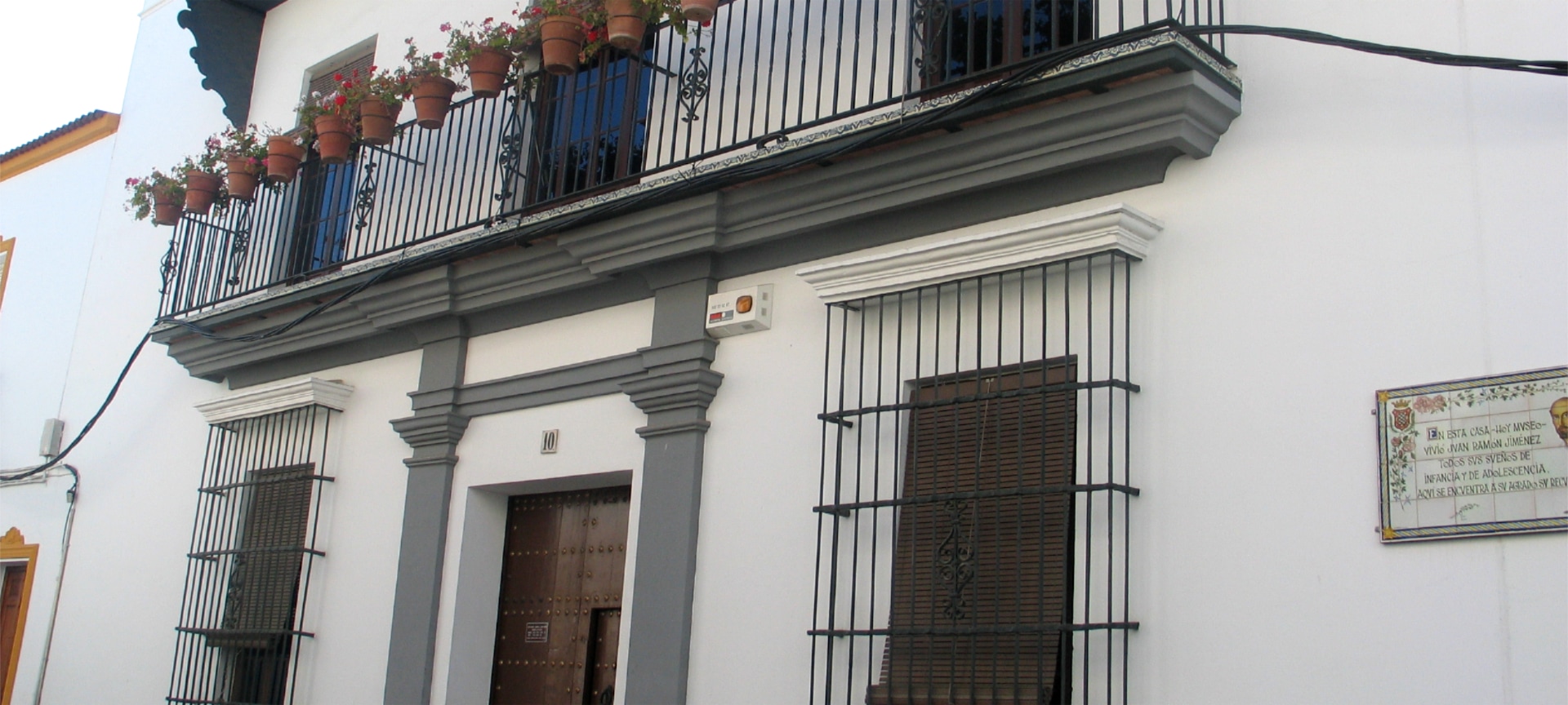 Casa-Museo Zenobia y Juan Ramón Jiménez de Moguer en Huelva, Andalucía Casa-Museo Zenobia y Juan Ramón Jiménez de Moguer en Huelva, Andalucía